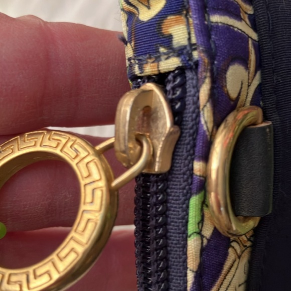 VERSACE Medusa Tote in vibrant amazing colors. Authentic! Gorgeous - Picture 12 of 15